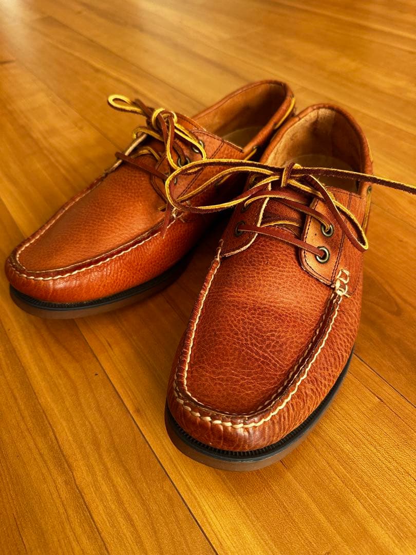 ポロラルフローレン レザーシューズ　レザーデッキシューズ　us11 29cm