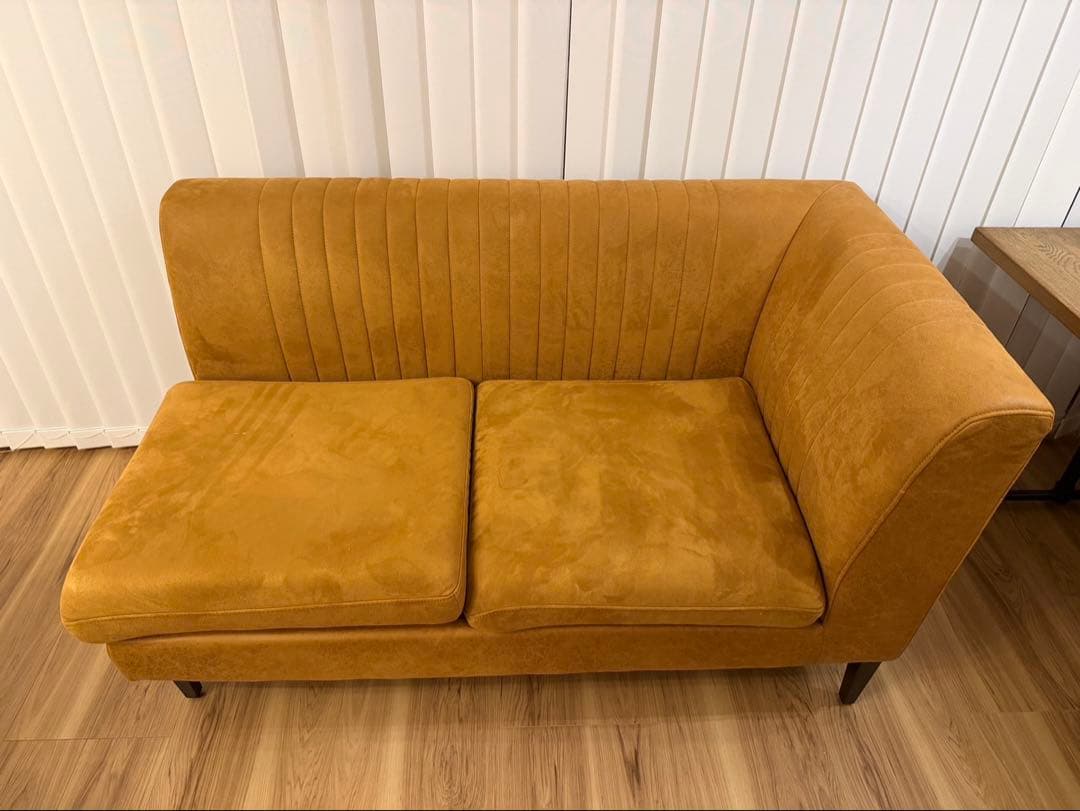 多*）様 クラッシュゲート　グレス　2人掛けソファ　片肘