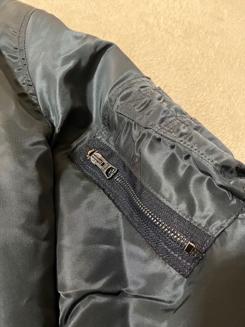 USA製　geenbrier MA-1 フライトジャケット　ネイビー　XL