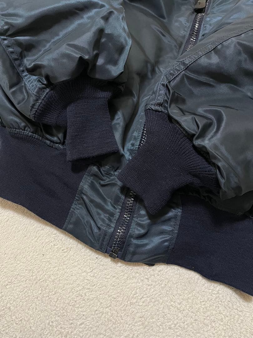 USA製　geenbrier MA-1 フライトジャケット　ネイビー　XL