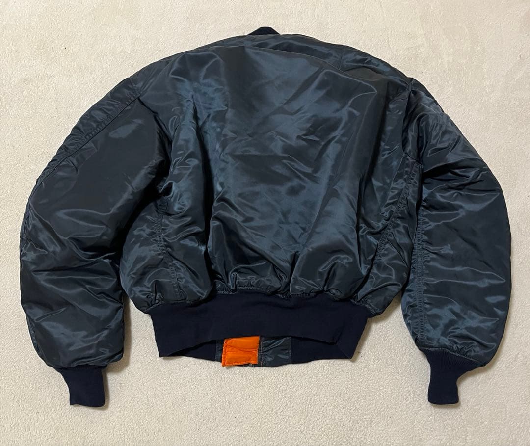 USA製　geenbrier MA-1 フライトジャケット　ネイビー　XL