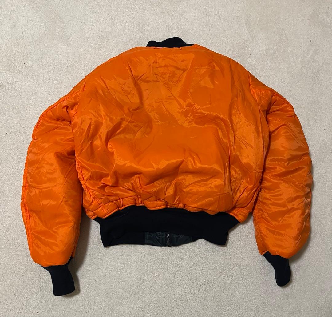 USA製　geenbrier MA-1 フライトジャケット　ネイビー　XL