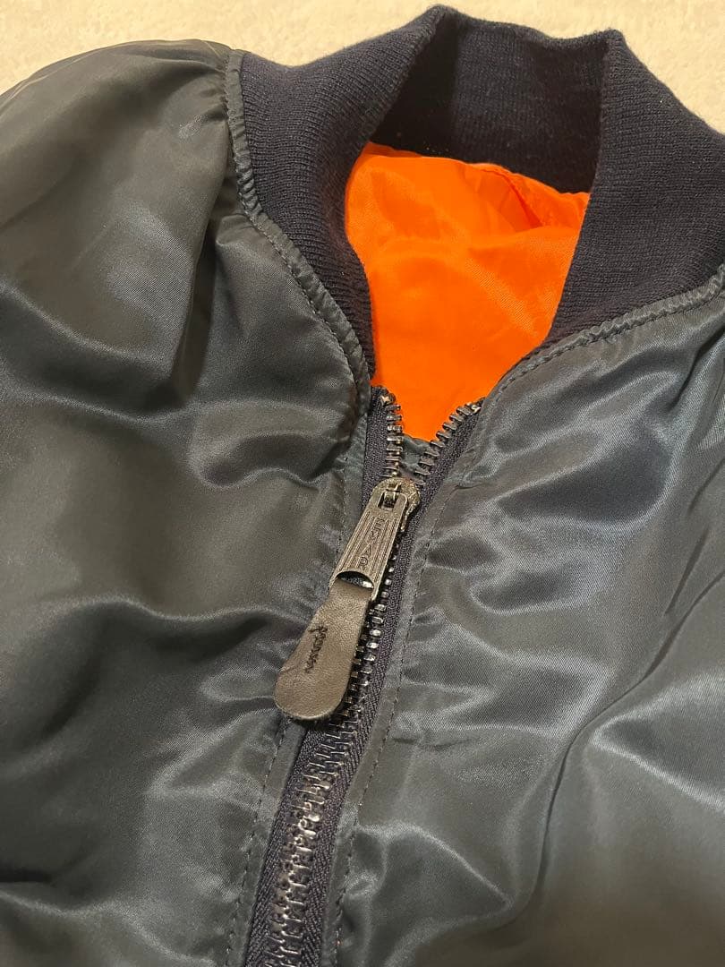 USA製　geenbrier MA-1 フライトジャケット　ネイビー　XL