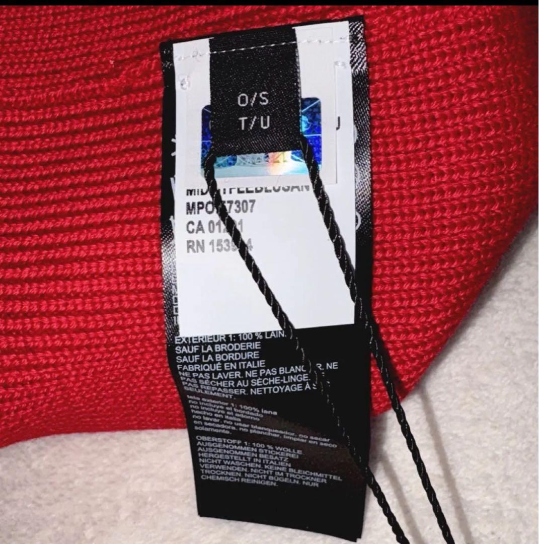 新品未使用   ウール ニット帽 ビーニー ユニセックス