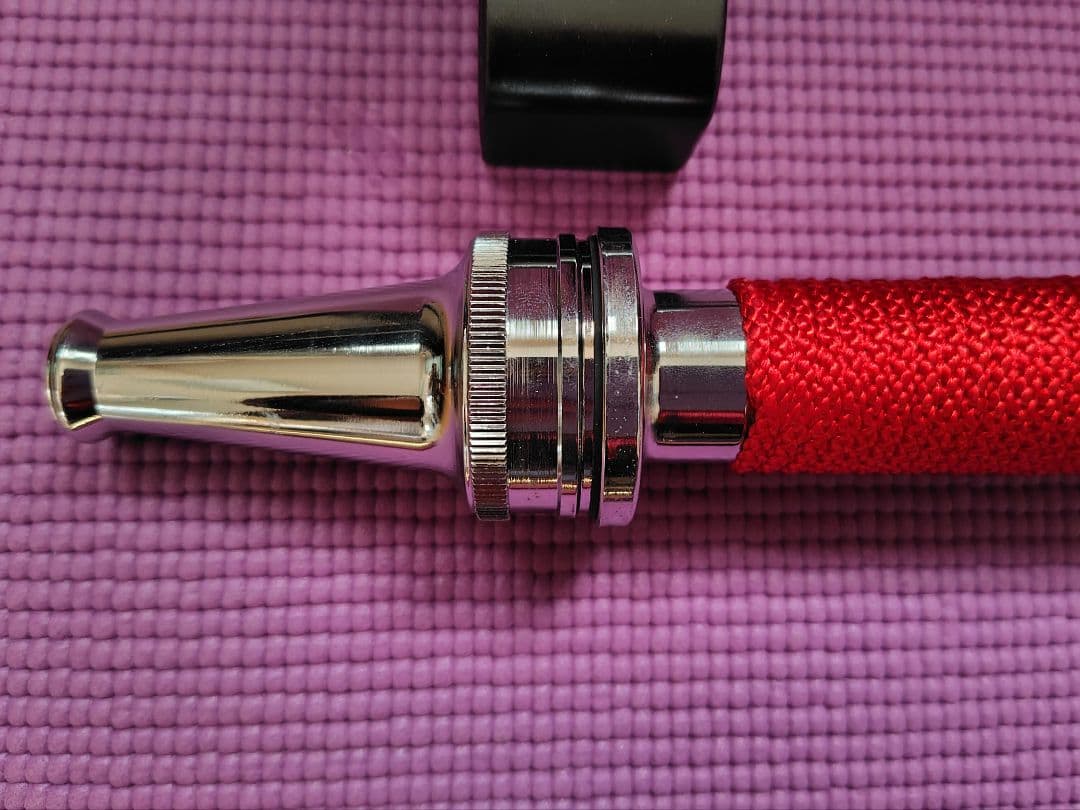 消防団退団記念品　鳶口、放水口