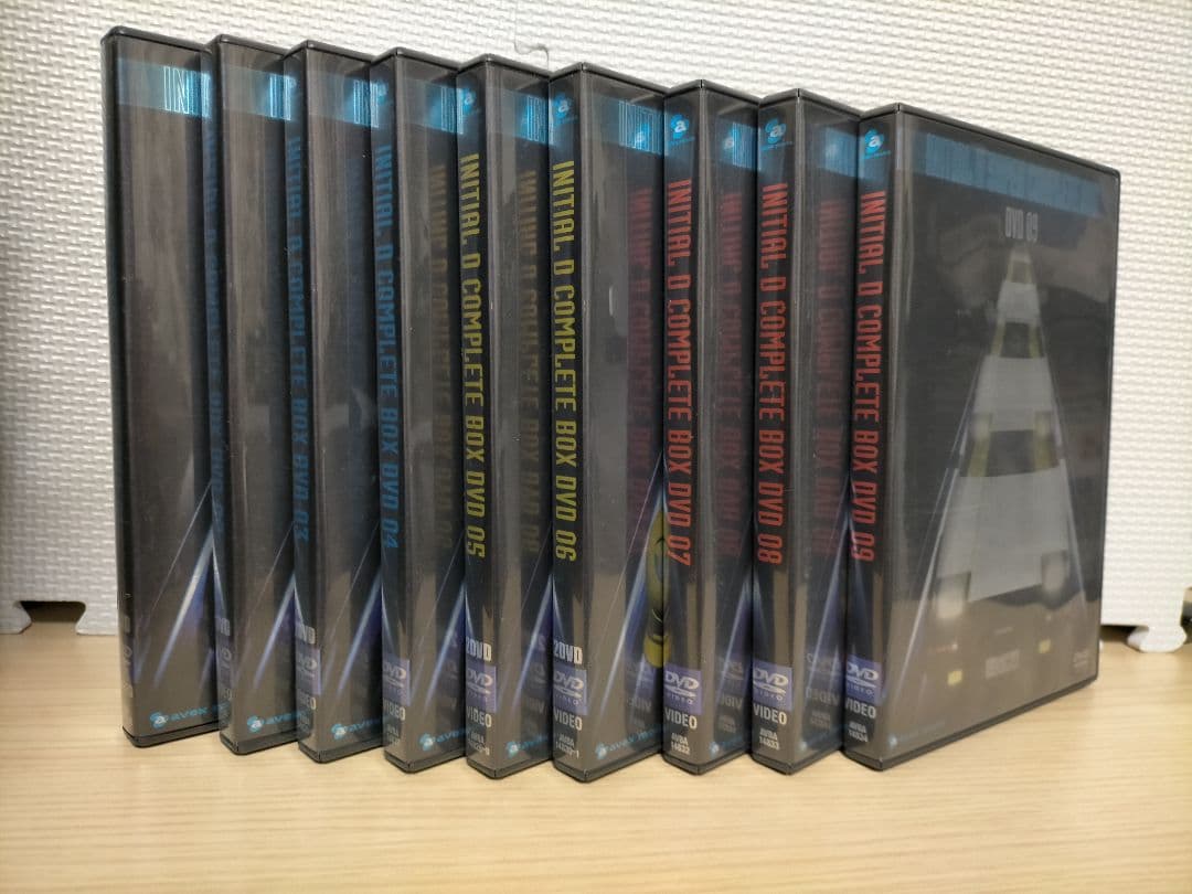 アニメ 頭文字D イニシャルD SUPER COMPLETE BOX DVD全巻