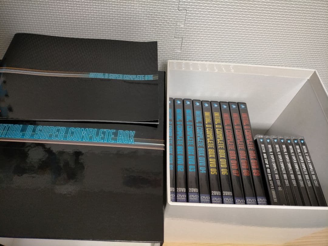アニメ 頭文字D イニシャルD SUPER COMPLETE BOX DVD全巻