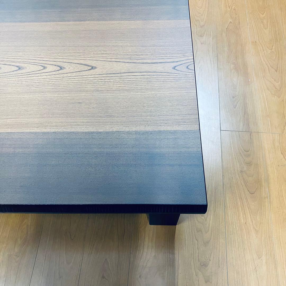 特価1台限定リビングテーブル軽量型120ケヤキ日本製