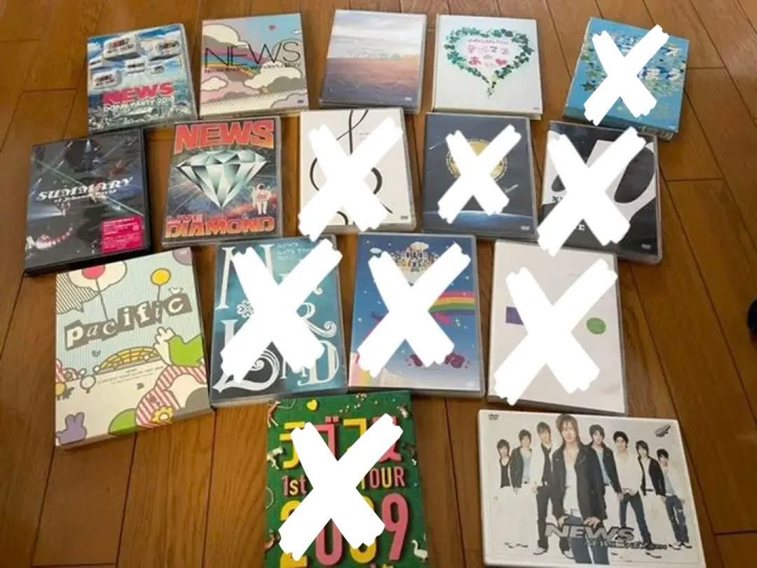 【バラ売り可、お値下げ可】NEWS テゴマス DVD 10点セット