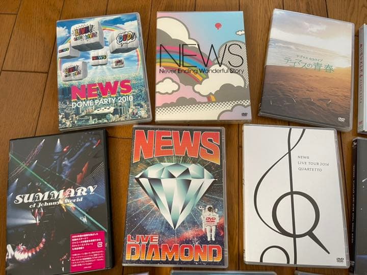【バラ売り可、お値下げ可】NEWS テゴマス DVD 10点セット