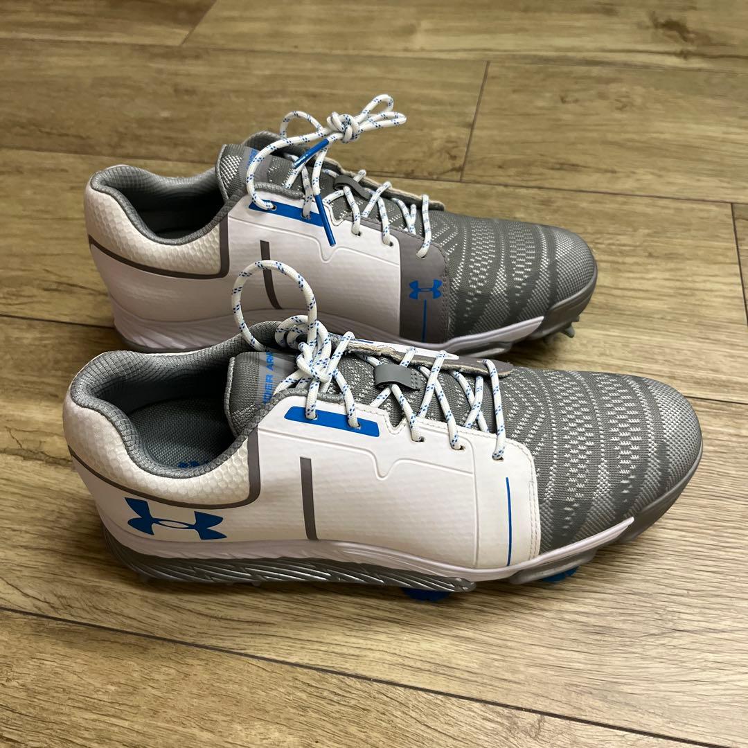 Under Armour ゴルフシューズ ホワイト/グレー/ブルー