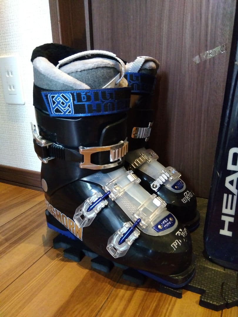 程度良好‼️HEAD/男女兼用/スキーセット・メンテ・WAX済み✔