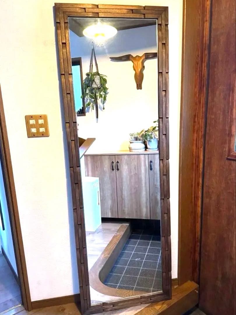 meyukokifu　アルテジャパン　姿見　ミラー　全身鏡　ウォルナット