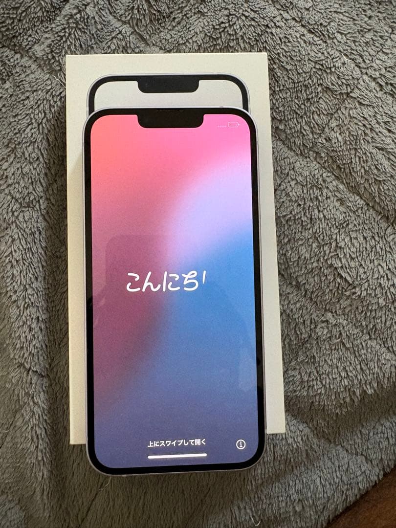 iPhone 14 パープル 128GB バッテリー86%SIMフリー
