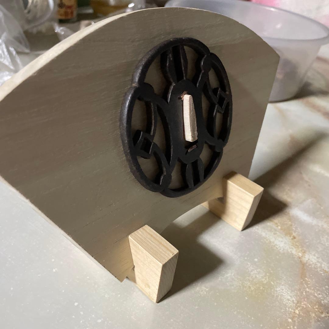 鍔　鍔飾り付き