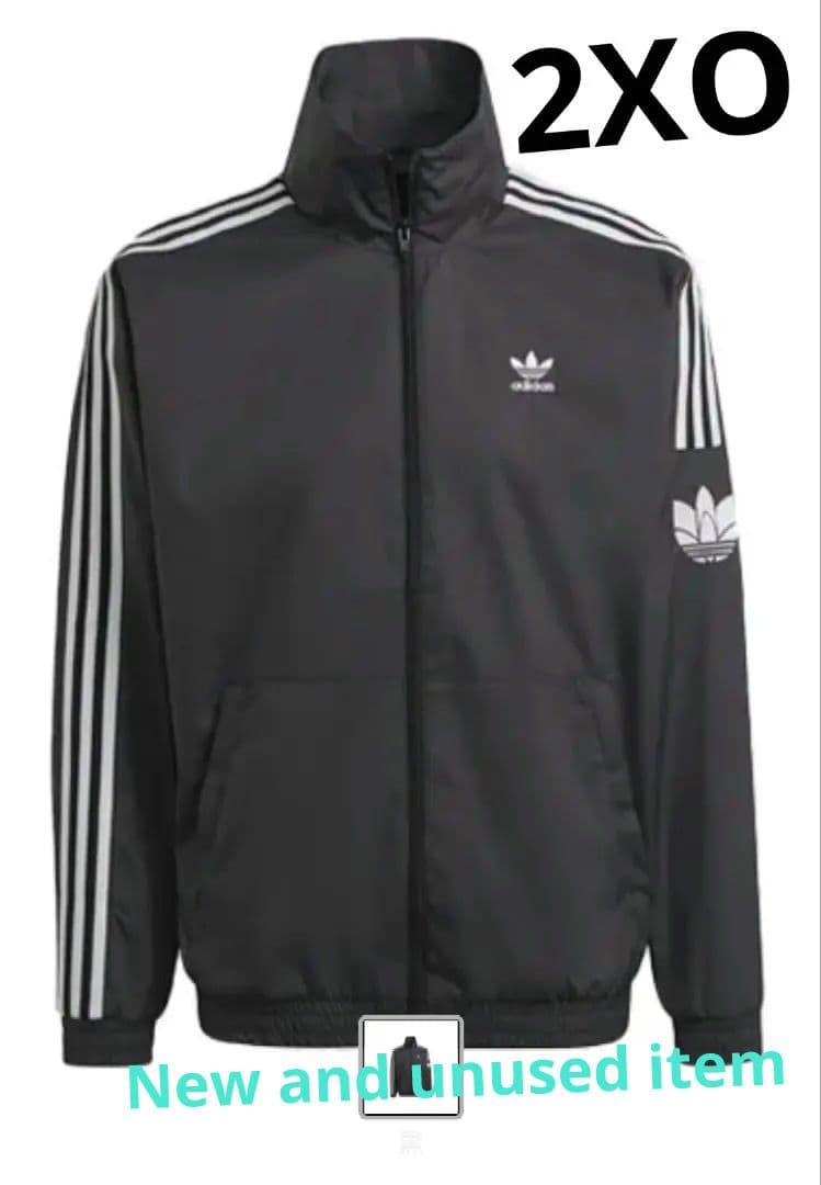 新品 adidas オリジナルス トラックジャケット セットアップ ブラック