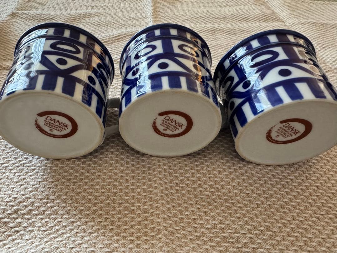 ダンスク　アラベスク　プレート　カップ