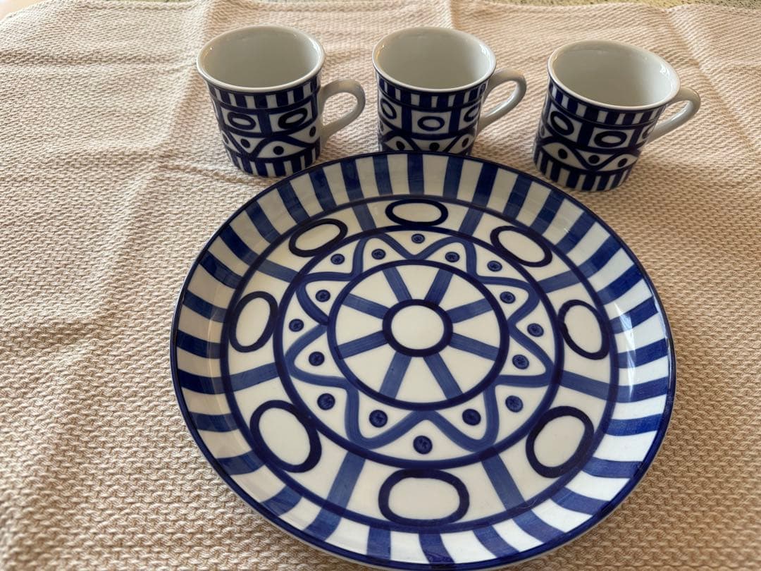 ダンスク　アラベスク　プレート　カップ