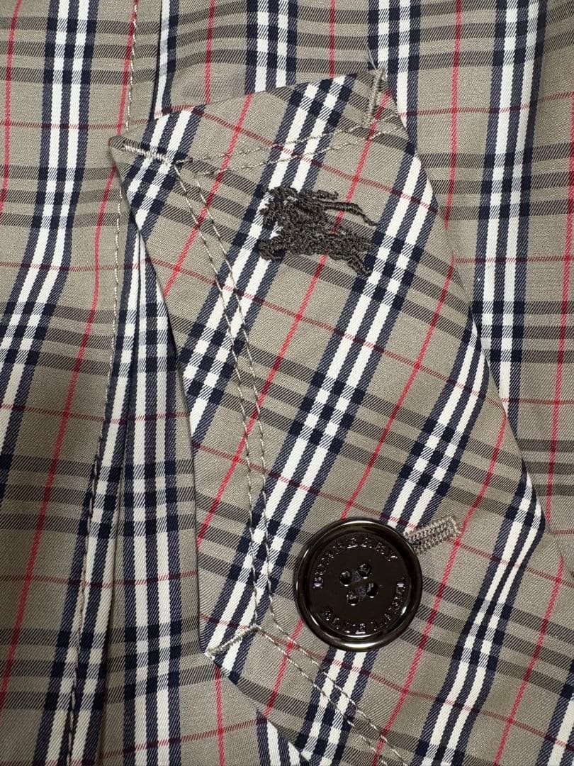 ※11/10迄BURBERRY BLUE LABELチェック柄 トレンチコート