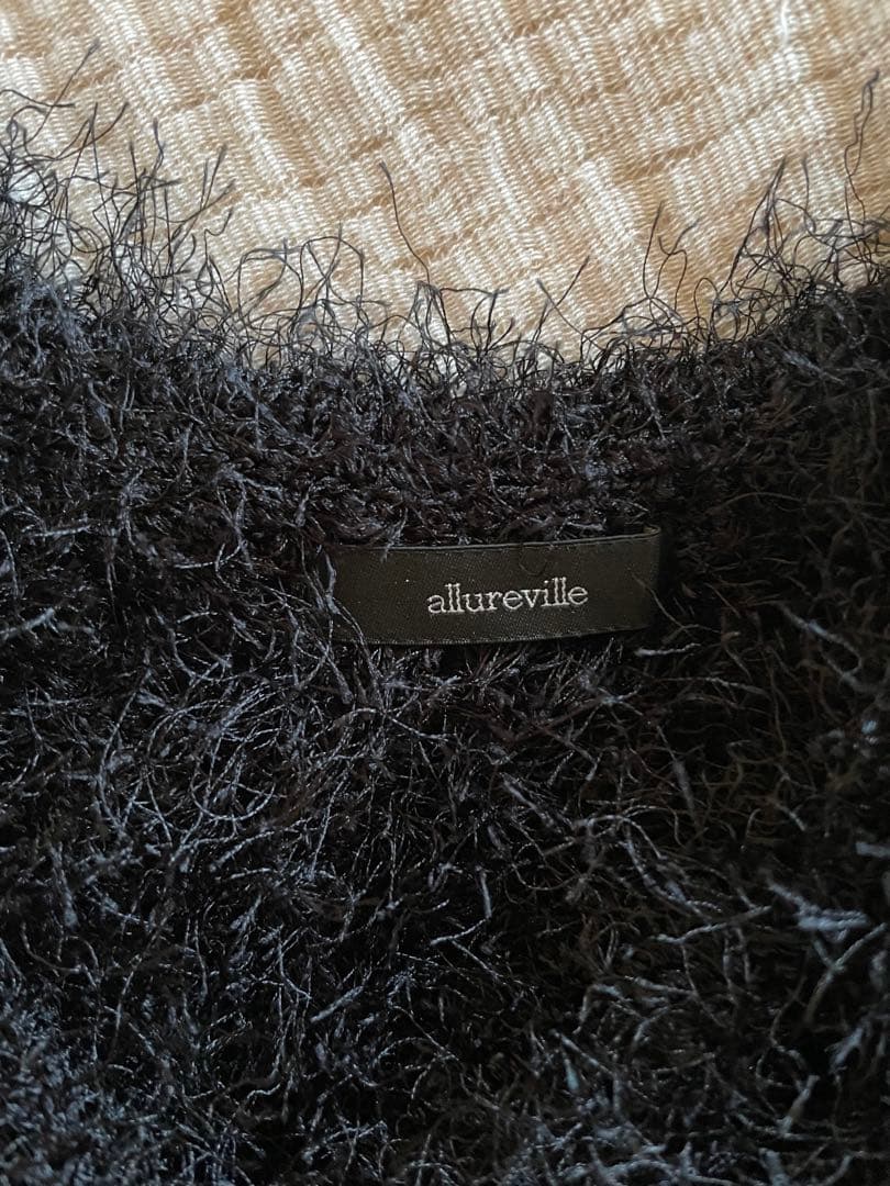 【美品】allureville ブラック ファーベスト