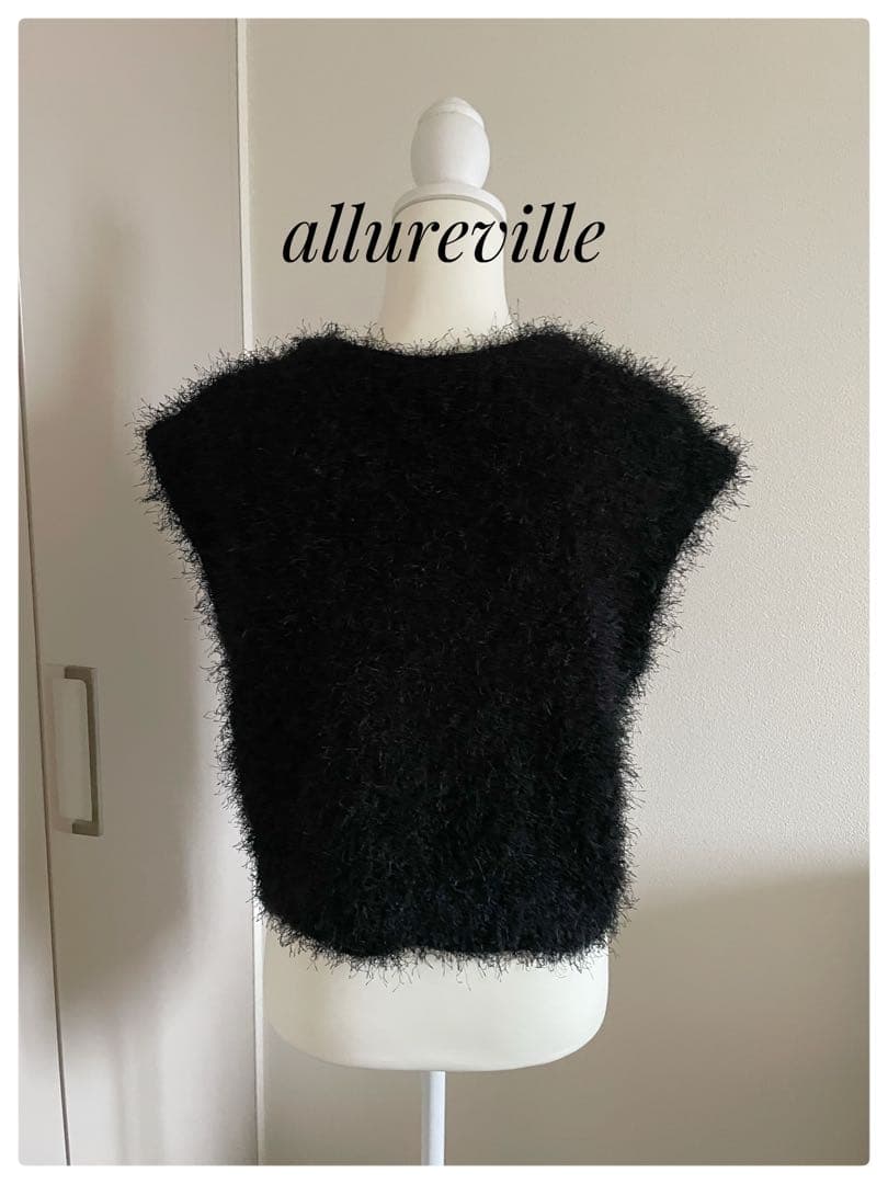 【美品】allureville ブラック ファーベスト