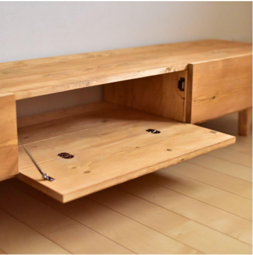 あん　天然木　テレビボード　180 オーク色