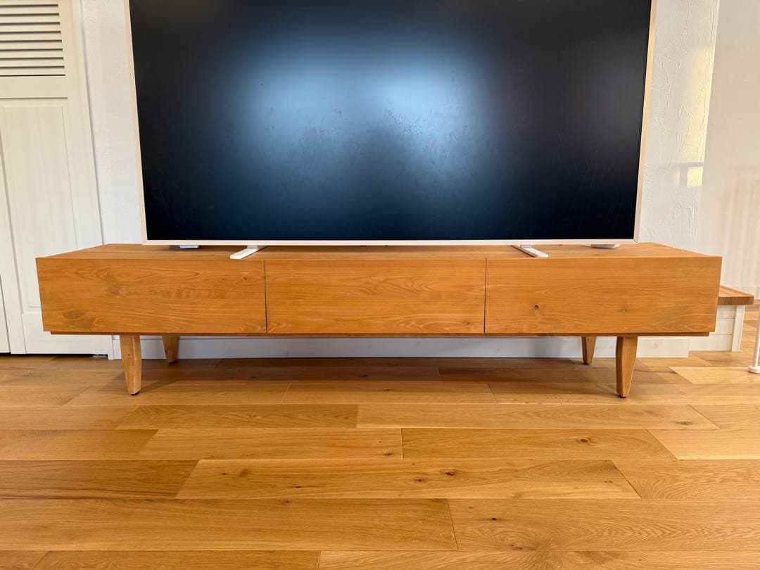 あん　天然木　テレビボード　180 オーク色