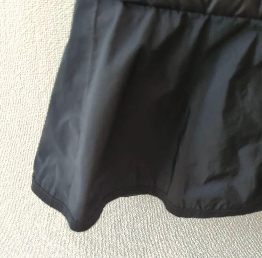 モンクレール フード付き ブラックダウンベスト ジレ