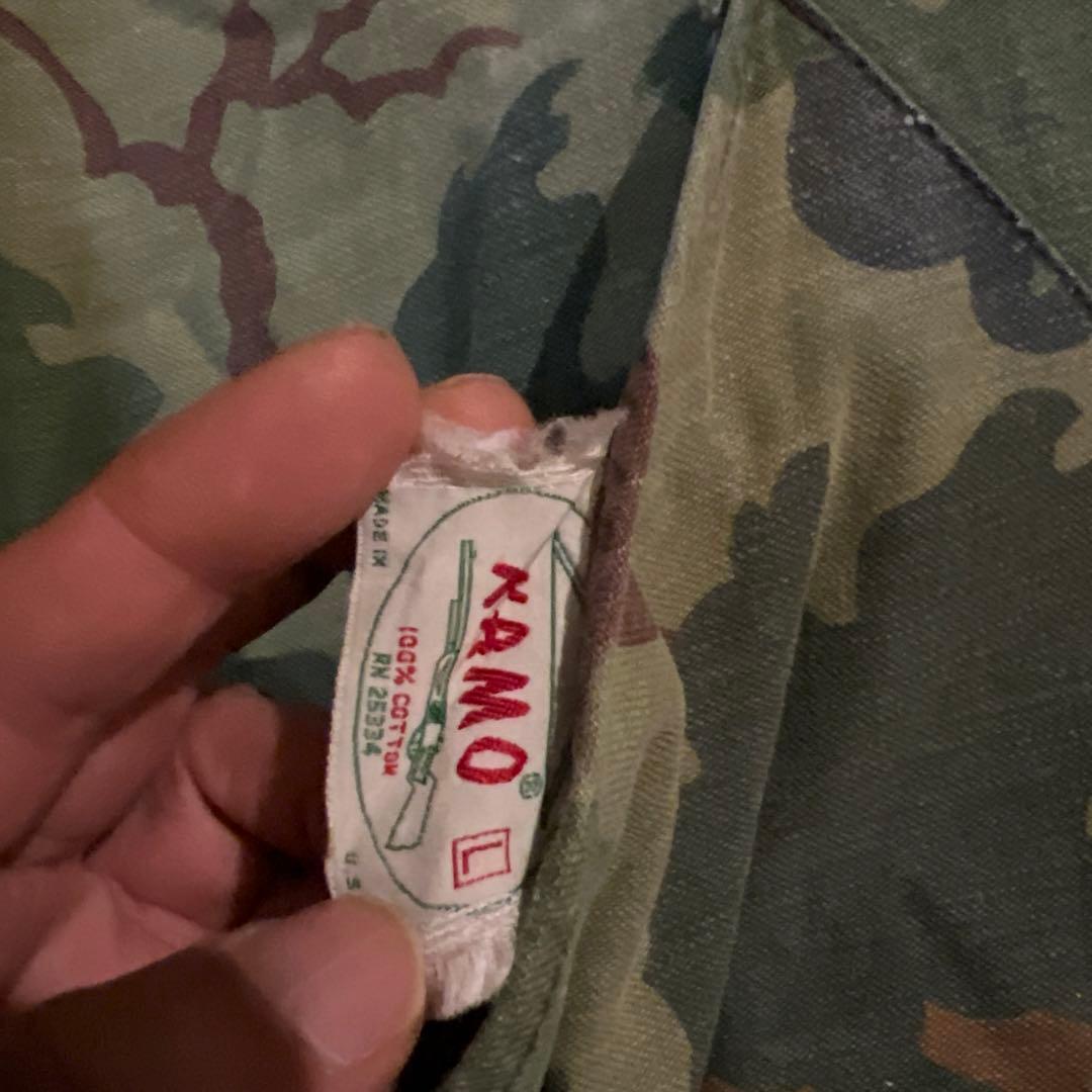 シ*リ様 60S ビンテージ　ミッチェルカモ　ミッチェルパターン　ベトナム戦