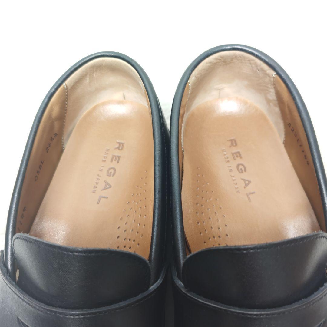 美品✨ リーガル 26.5 New Classic 05BL ローファー レザー