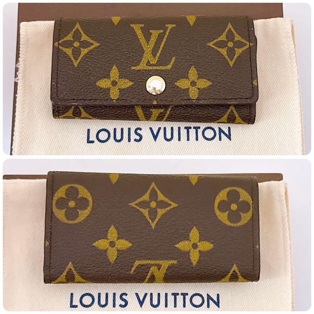 ルイヴィトン モノグラム 4連キーケース ミュルティクレ4 定番人気　国内正規品