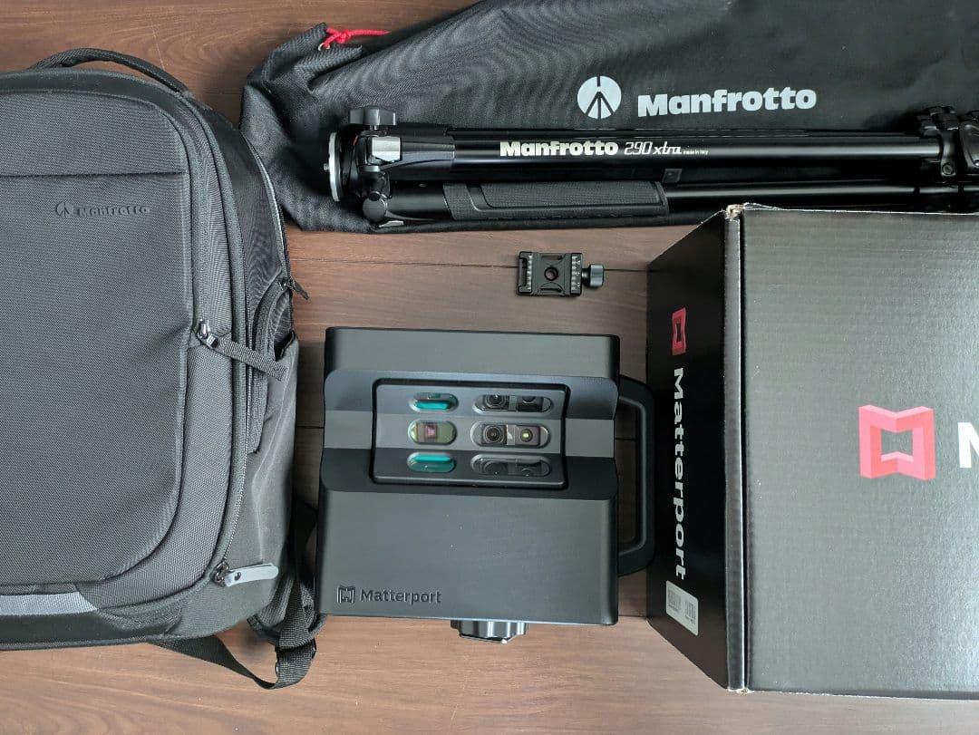 【豪華セット】Matterport Pro2、Manfrotto三脚&リュック