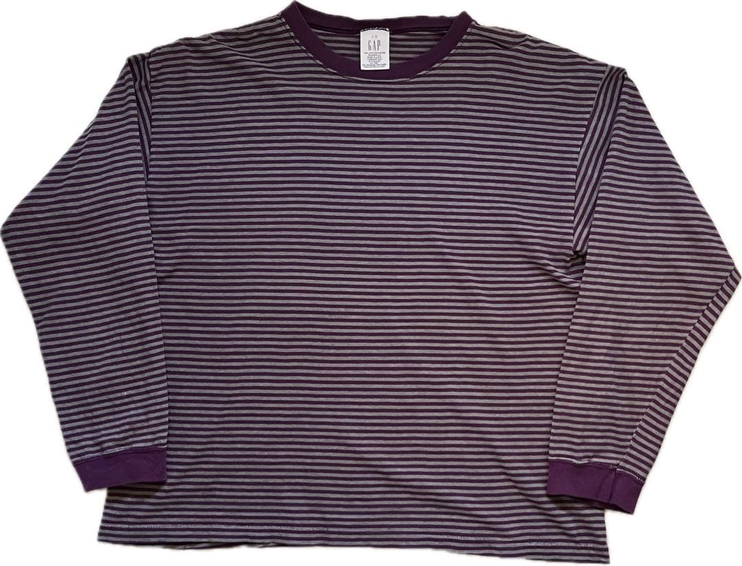 トップス 90s old gap border tee