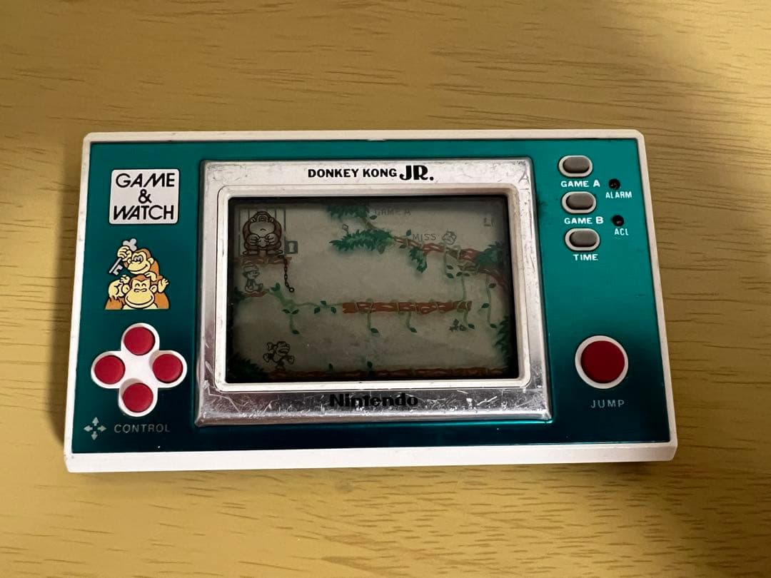 昭和レトロ　Nintendo ゲーム＆ウォッチ DONKEY KONG JR.