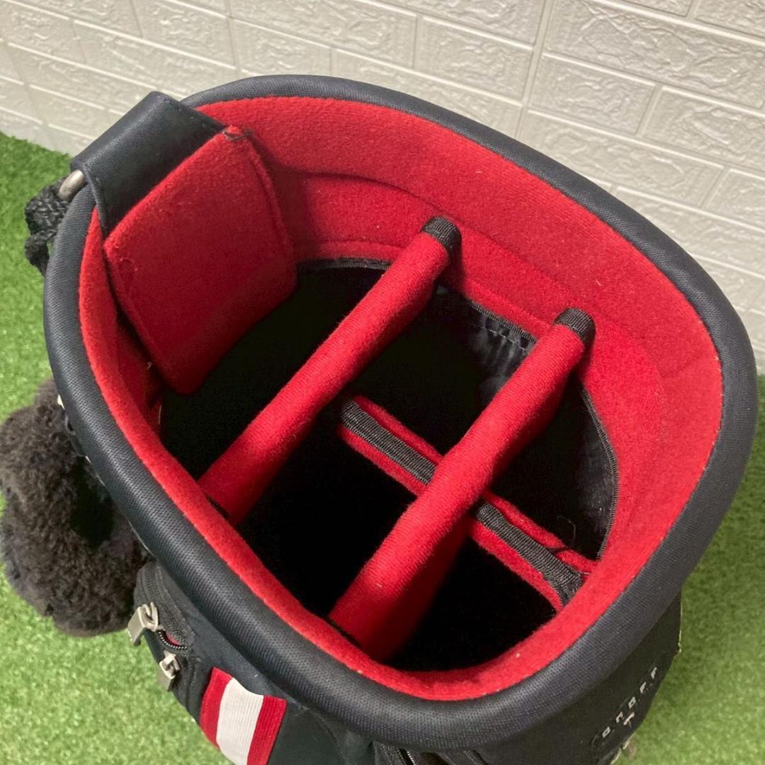 onoff オノフ　ゴルフバッグ キャディバッグ ブラック