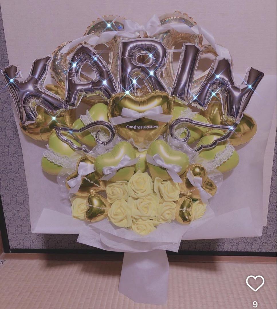 R✩࿐⋆*　成人式ブーケ　バルーンギフト　バルーンブーケ　生誕祭