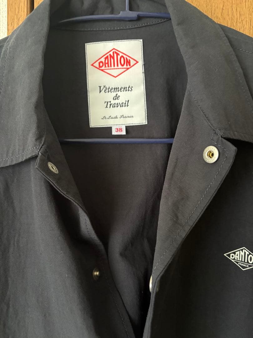 ダントン　カバーオールシャツ　38