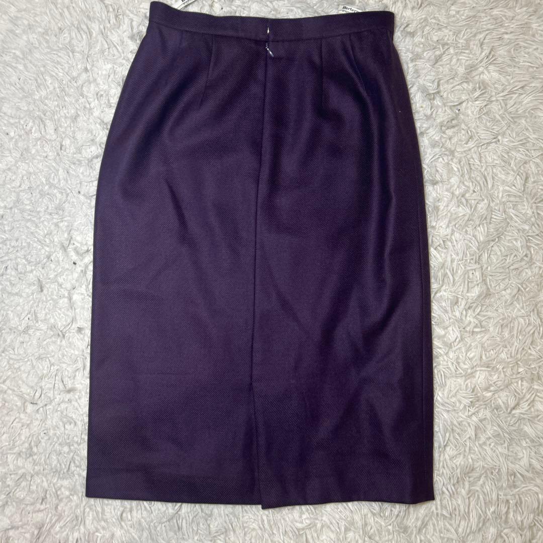 未使用級　BURBERRYS セットアップ　カシミヤ混　金ボタン　ノーカラー