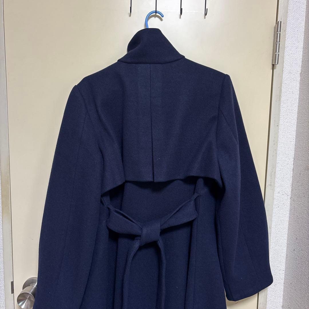 dazzlin 2WAYカラーレディコート ネイビー M
