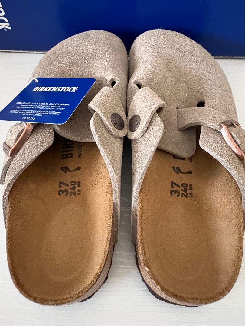 ビルケンシュトック ボストン 37トープ　新品