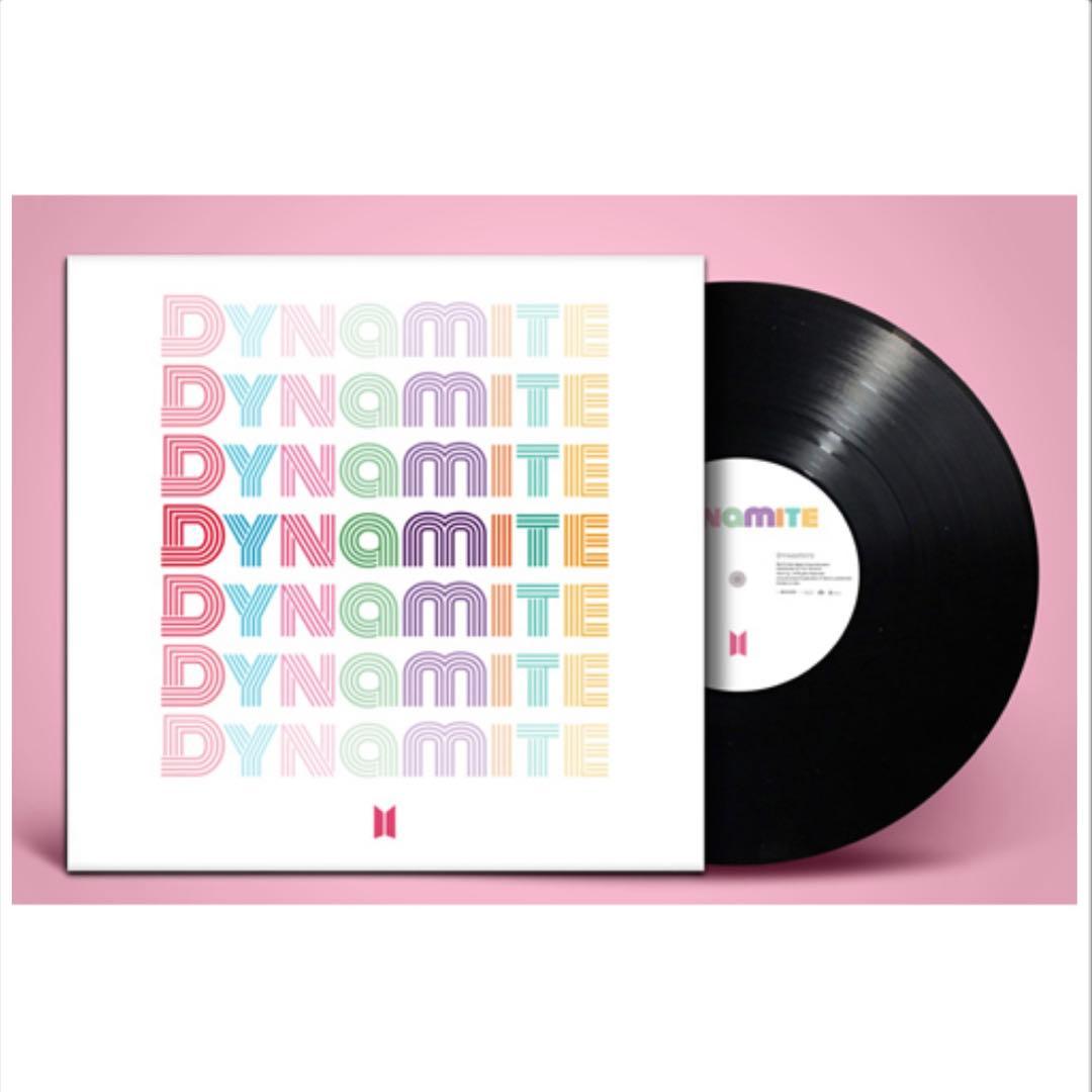 BTS Dynamite レコード盤 カセットテープ マルチOS DVDライター