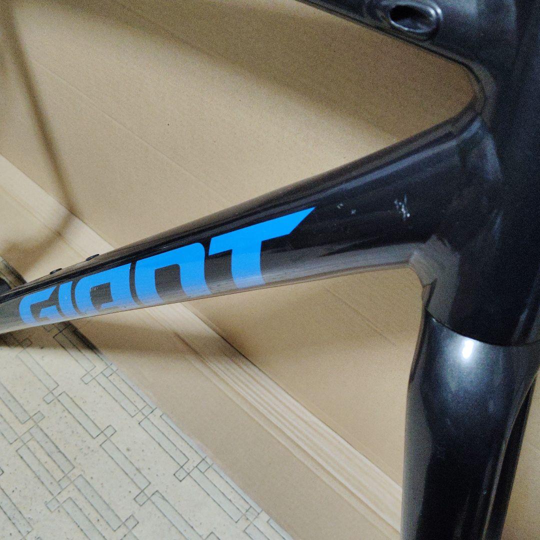 Giant ロードバイクフレーム ブラック/ブルー