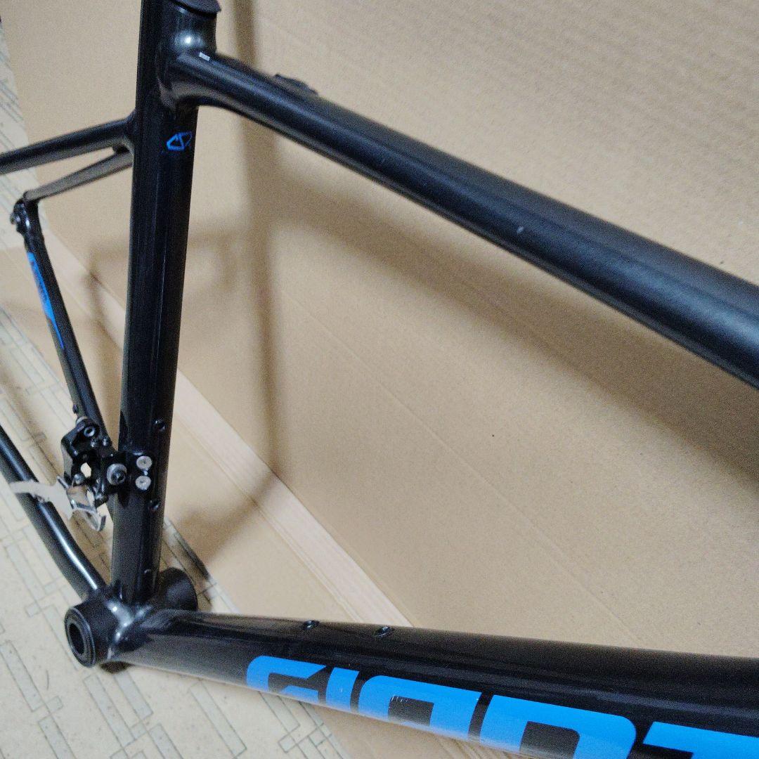 Giant ロードバイクフレーム ブラック/ブルー