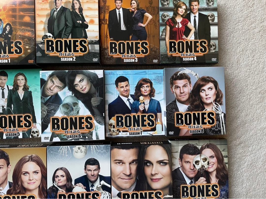 BONES ボーンズ DVD 全12シーズン コンパクトボックス　コンプリート