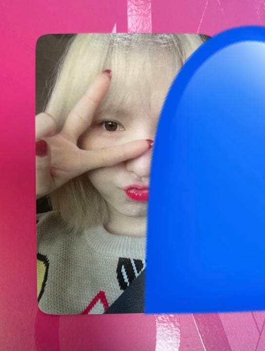 Red Velvet ウェンディDear U letter 1通目トレカ