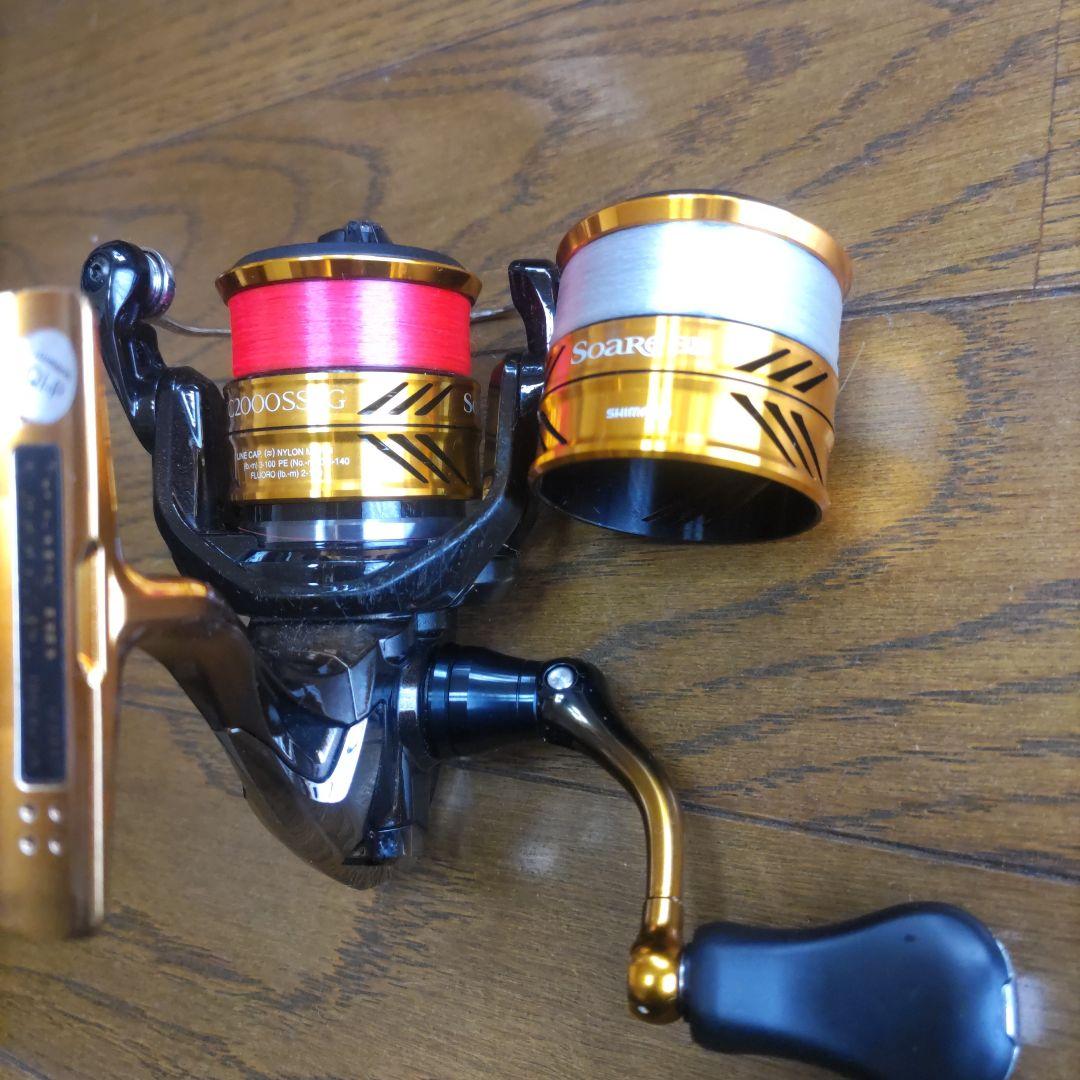 鯵道5G622L　ソアレBBC2000SSPG 替えスプール付き