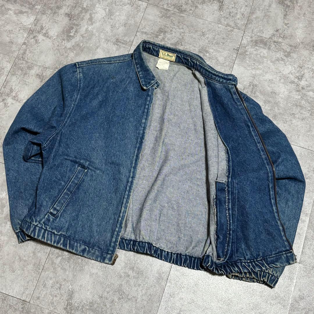 “L.L.Bean エルエルビーン　80s デニムスウィングトップ