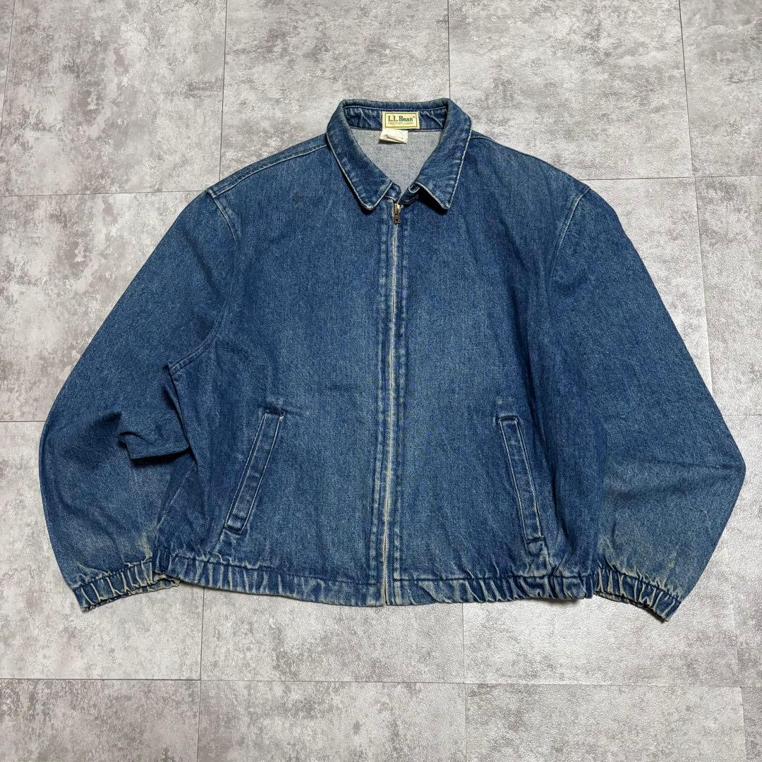 “L.L.Bean エルエルビーン　80s デニムスウィングトップ