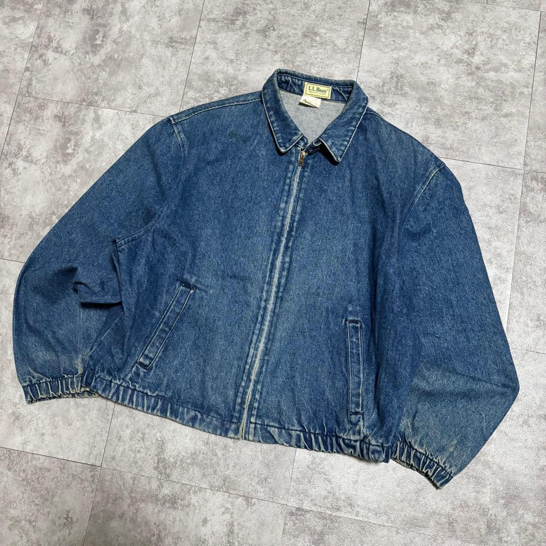 “L.L.Bean エルエルビーン　80s デニムスウィングトップ