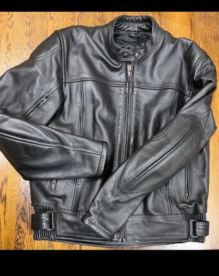 Clooney クルーニー レザー ライダージャケット メンズL 美品